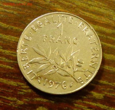 ФРАНЦИЯ - 1ф. ДЕВУШКА до 17.11, 22.00 - Франция 1976 1 фр Сеятельница_1