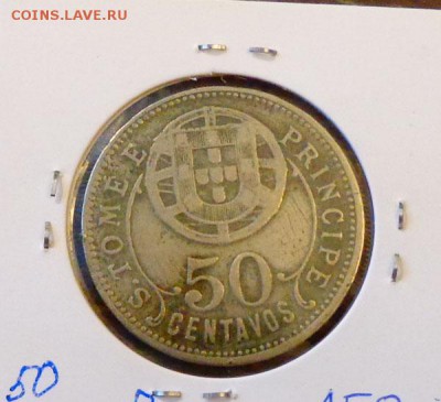 ПОРТУГ. САН-ТОМЕ И ПРИНСИПИ - 50с 1929 с 200 до 17.11, 22.00 - С.Томе и Принсипе 50 сентаво РЕЗЕРВ_1