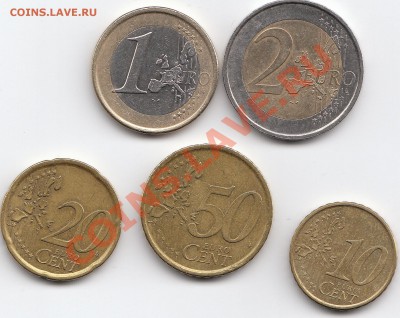 евро Испания 1,2 евро, 10-20-50 ц. до 20.03.2011 в 18:00 МСК - евро Испания2