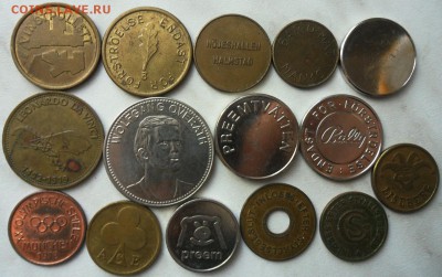15 иностранных жетонов без повторов до 15.11.2017г 22-00 мск - 15 жетонов 2