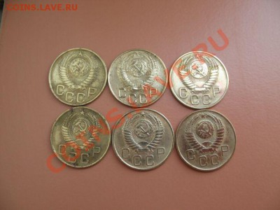 Лот 3коп1948,53,54,55,56,57гг-6шт  с рубля 17.03.11 21-00мск - !!! !!!! !!!!!!!!!!!!!!!!!!!!!!!!!!!!!!!!!!!!! 125