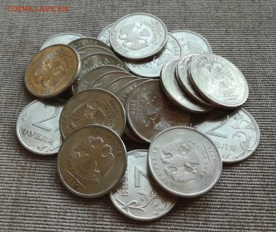 2 рубля 2010 сп-25 штук - 2руб 2010 сп