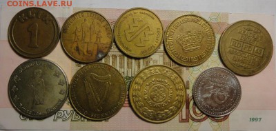 Коллекция иностранных жетонов на оценку и опознание - DSC03909.JPG