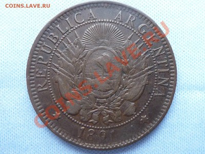Аргентина-1891г. два сентаво предпродажная оценка. - MEMO0006.JPG