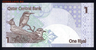 Катар 1 риал 2015 unc до 19.11.17. 22:00 мск - 1