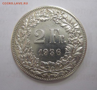 2 франка Швейцария 1936   до 15.11.17 - IMG_4616.JPG