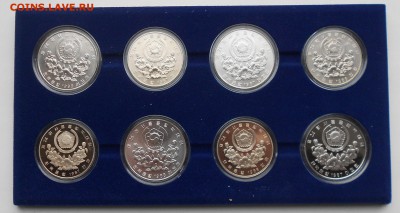 Официальный Набор Олимпиада Сеул 1988 Коробка 1000 2000 вон - DSCN4929.JPG