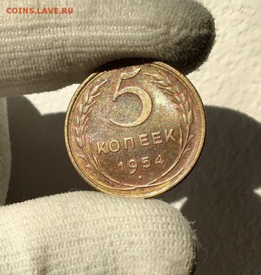 5 копеек 1954 г. Штемпельный блеск - IMG_5838