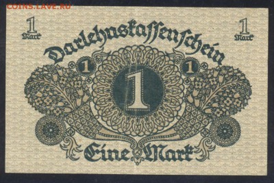 Германия  1 марка 1920 г. 15.11.17 г. 22 -00 МСК. - 1 м. 1920