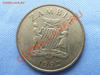 Замбия 5 kwacha 1992г.АНТИЛОПА до 22.03.11 в 22-00 - MEMO0022.JPG