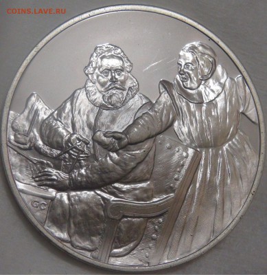 Серебряная медаль  Рембрандта "Корабел и его жена" 1633 - DSC04817.JPG