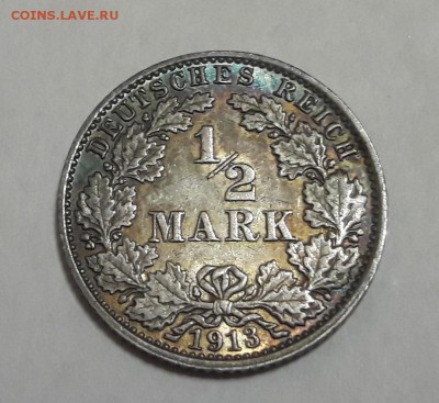 2марки 1913 Германия серебро до  18.11.2017  22:00 - 20171114_193500