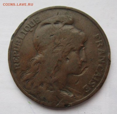 Индокитай 1 цент 1931г  ,Франция 10 сантимов 1905г - 5.JPG