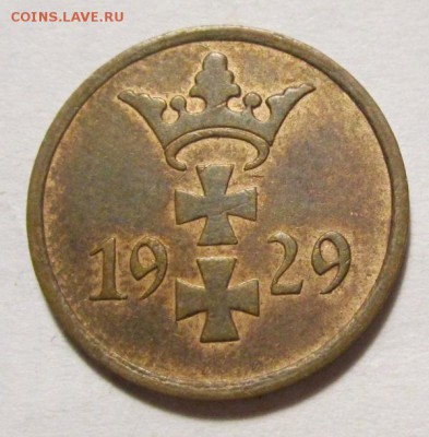 Данциг 1 пфеннинг 1929г ,до 18.11.2017г в 22.00 мск - 3.JPG