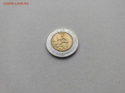 Ватикан 500 лир 1995 биметалл до 22-00 17.11 - IMG_20171112_134440565