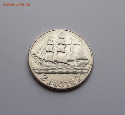 Польша 2 злотых, 1936 15 лет морскому порту Гдыня, серебро - 20171114_144932_cr