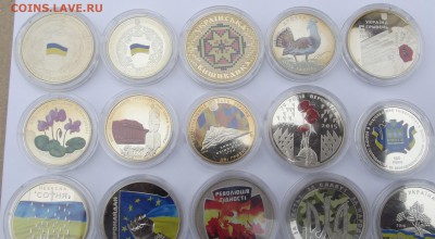 Монеты Украины цветные все 28 штук оценка - Изображение 002