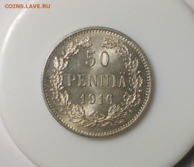 50 ПЕННИ 1916 UNC яркий штемпельный блеск до 18.11.17 22:10 - 1916 (1)