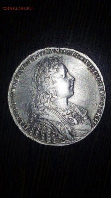 Рубль 1728 год серебро - image