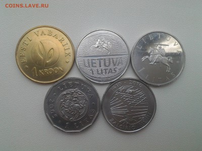 ЛИТВА.ЭСТОНИЯ.КАЗАХСТАН. 6 Юбил.монет до 20.11 - 20171019_092033