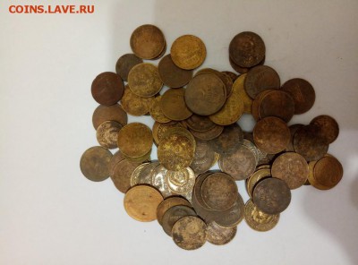 1-5 копеек, 1924-1957года до 20.11.17 до 22-00 (не мытые) - P71105-192500