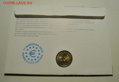 2 евро 2009 Словакия в конверте до 17.11.2017 в 22:15 - DSC_1856.JPG