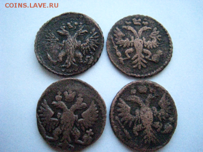 4 монеты полушка 1731-1750г. До 22.11.2017г 21:00 по МВ. - загружено (1)
