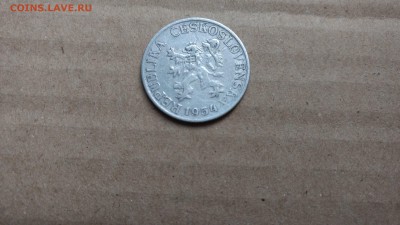 Чехословакия 25 геллеров 1954 (нечастая) до 22-00 20.11 - IMG_20170709_154656240