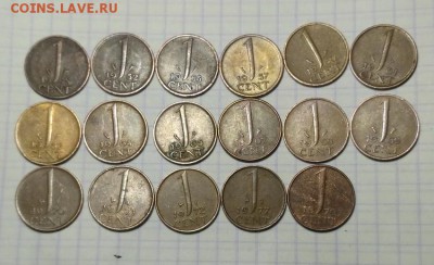 1 цент Нидерланды 1948-1979 гг. - IMG_20171117_103226
