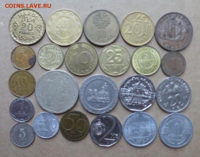 Лот иностранных монет =БЕЗ ПОВТОРОВ= есть БЛИЦ! до 23.11 (11 - P1140336