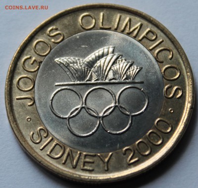 Португалия 200 эскудо 2000. Олимпиада Сидней - 2000. БИМ. - 2