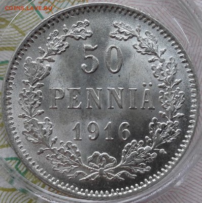 50 пенни 1916S UNC+ - 3