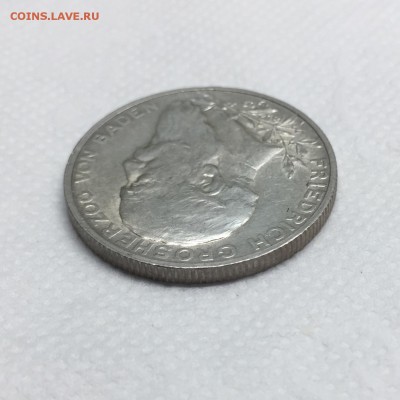 Германия 2 марки 1902 Баден до 25.11 22:00мск - 6