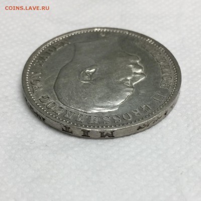 Германия 3 марки 1915 Баден(редк.) до 25.11 22:00 - 12