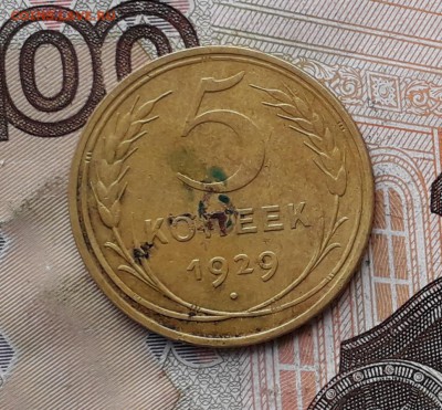 5 копеек 1929 до 21-11-2017 до 22-00 по Москве - 5 29 Р