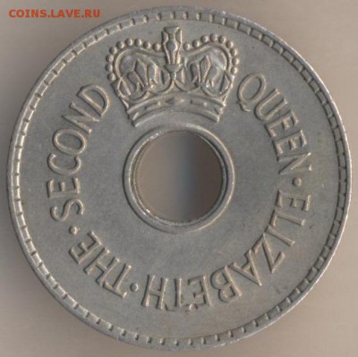 Фиджи 1 пенни 1934,1952,1954 г.г. - 10