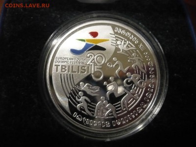 Грузия 10 лари  2015 - RRatZphUxE4