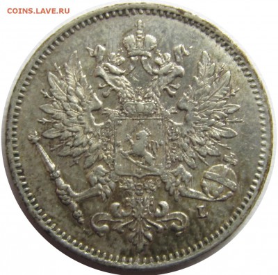 Русская Финляндия 50, 25, 5, 1 пенни - 25_1909_1