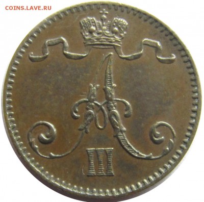 Русская Финляндия 50, 25, 5, 1 пенни - 1_1893_1