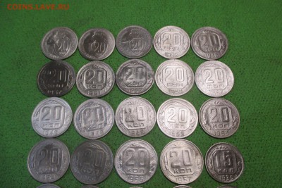 46 ранних никелевых монет с 1931-1957 год - 4