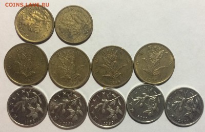 Монеты республики Хорватии все разные года 11 шт до 26.11.17 - 4328C81D-D0D4-4ADB-9A6C-453D437796FE