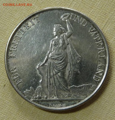 Швейцария, Цюрих, 5 франков 1872, до 22.00 24.11. - P1180131.JPG