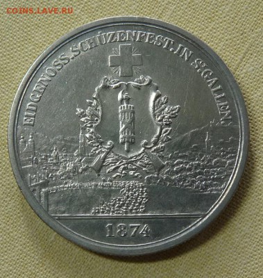 Швейцария, Сент Галлен, 5 франков 1874, до 22.00 24.11. - P1180134.JPG
