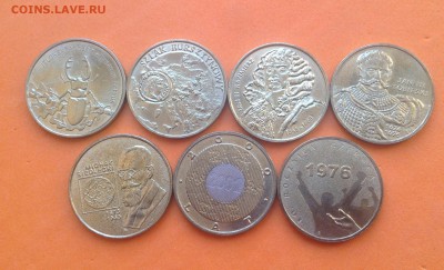 Юбилейные  монеты,  разные страны - image
