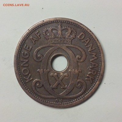 ДАНИЯ. 5 оре. 1929г. ( бронза ) - 9 (23)