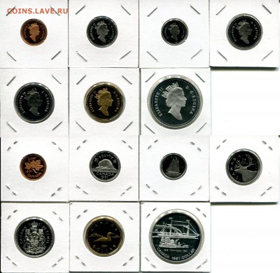 Канада набор 1991 до 25.11.17 22-00 мск - Canada 1991 set.