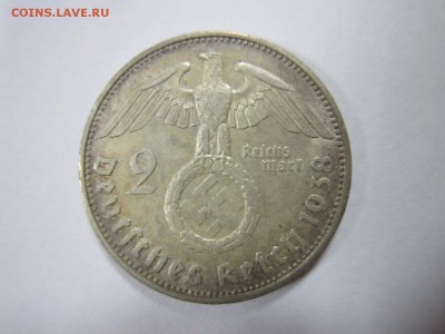 2 рейхсмарки 1938г. (F) до 27.11.17 22-00 МСК - 9-3.JPG