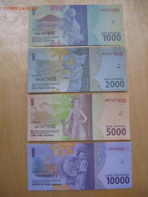 Индонезия 1000, 2000, 5000 и 10000 рупий 2016 год - IMG_7062.JPG