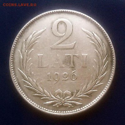 Латвия 2 лата 1926 - Латвия_2лата-1926_Р