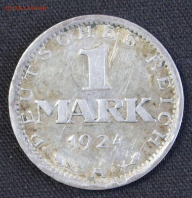 С 1 РУБ. ВЕЙМАРСКАЯ РЕСПУБЛИКА  1 марк 1924г. до 28.11 в 22 - IMG_9651